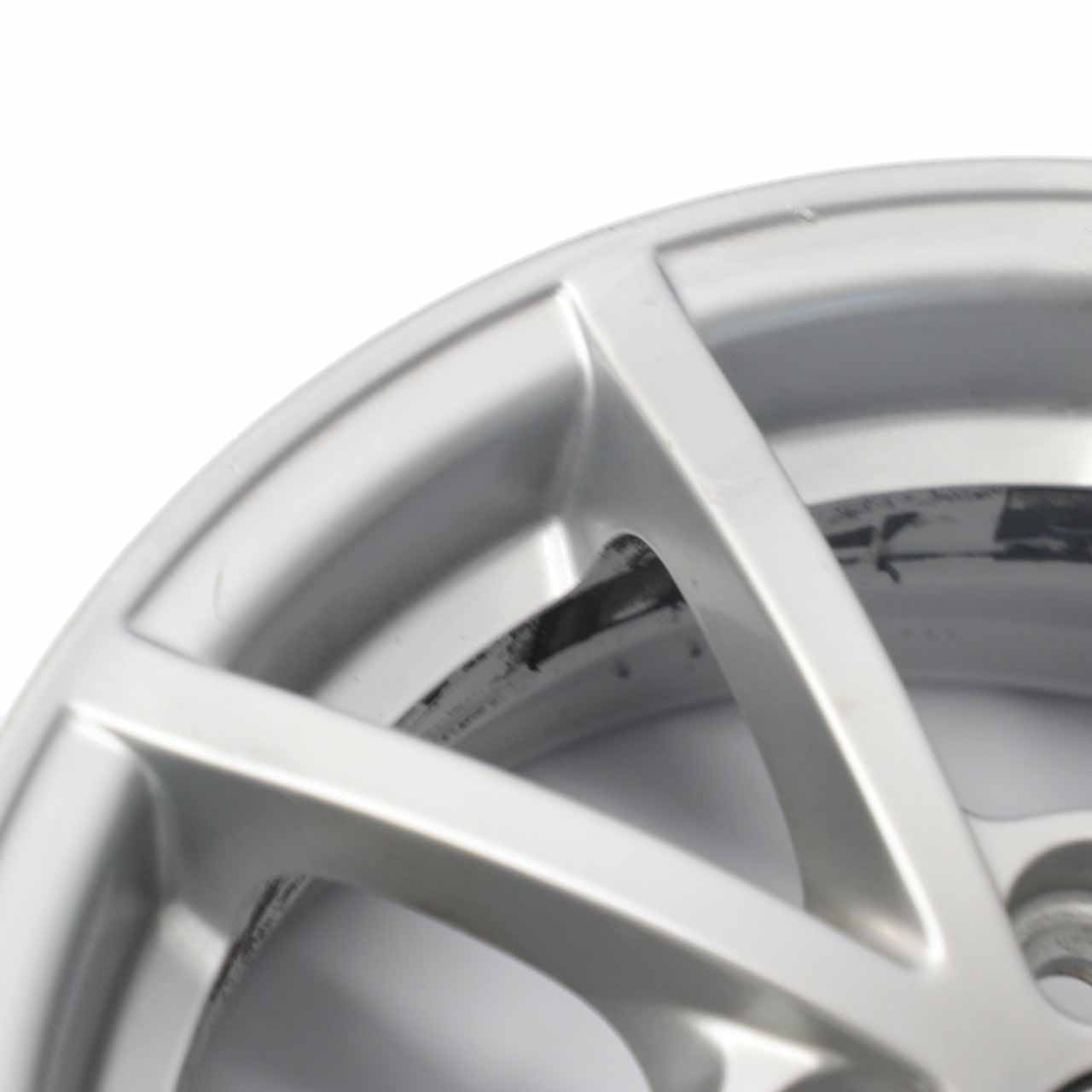 VW Volkswagen Polo 9N Silver Wheel Alloy Rim 14" ET:35 5J 6Q0601025AC