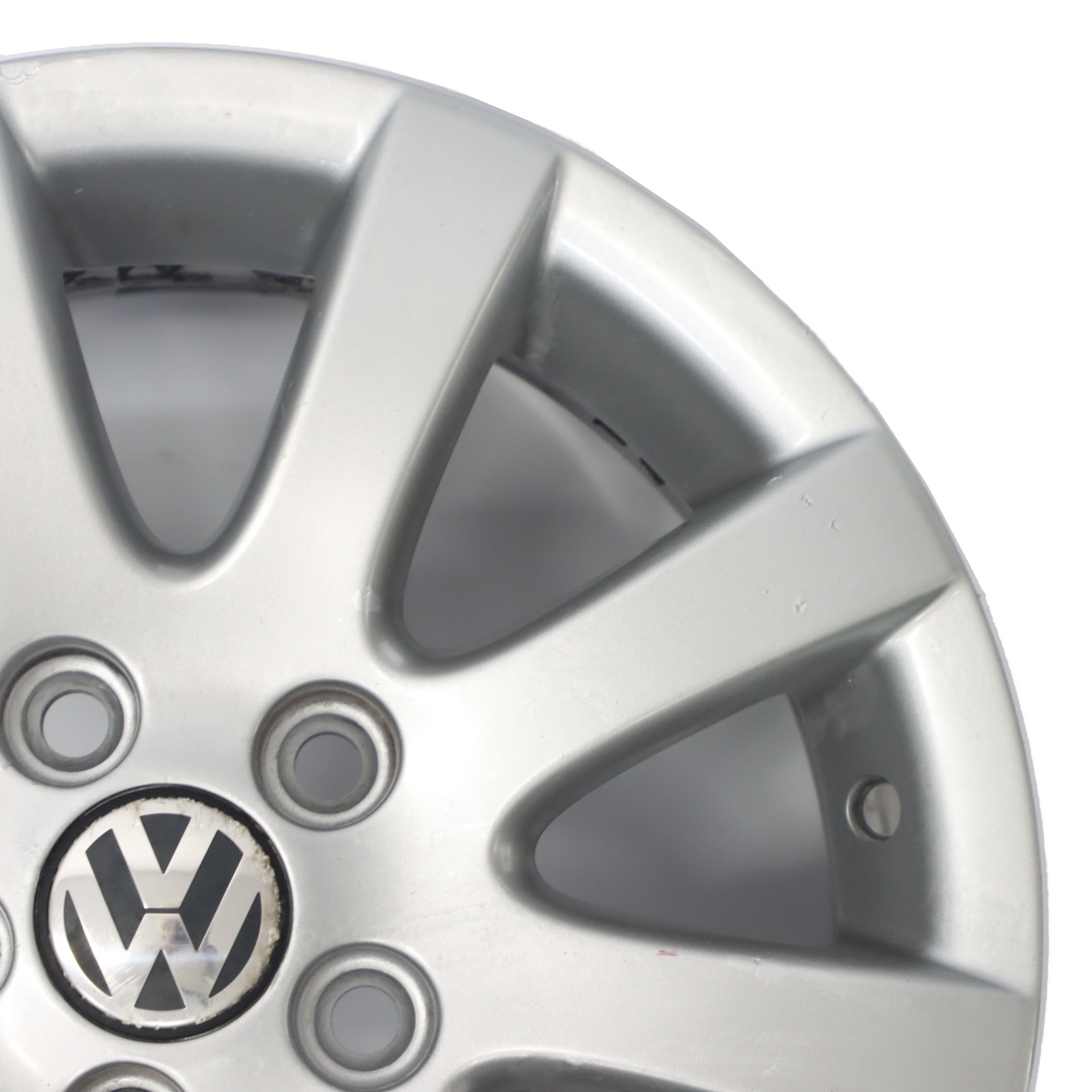 VW Volkswagen Polo 4 9N Silver Wheel Alloy Rim 14" ET:43 6J 6Q0601025Q