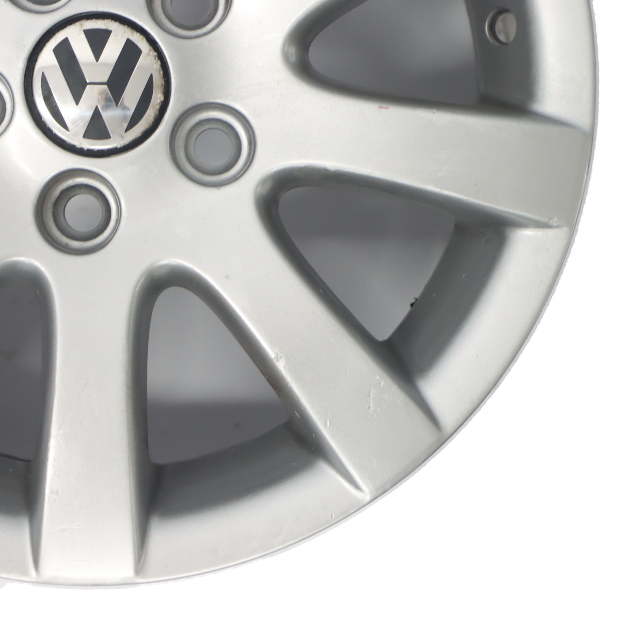 VW Volkswagen Polo 4 9N Silver Wheel Alloy Rim 14" ET:43 6J 6Q0601025Q