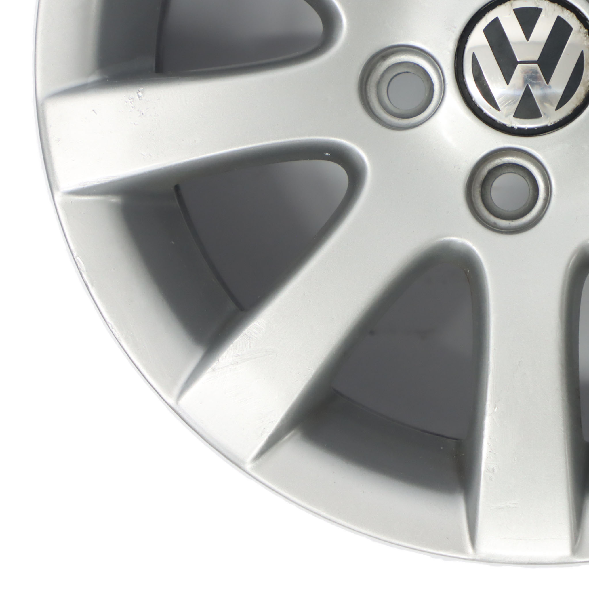 VW Volkswagen Polo 4 9N Silver Wheel Alloy Rim 14" ET:43 6J 6Q0601025Q