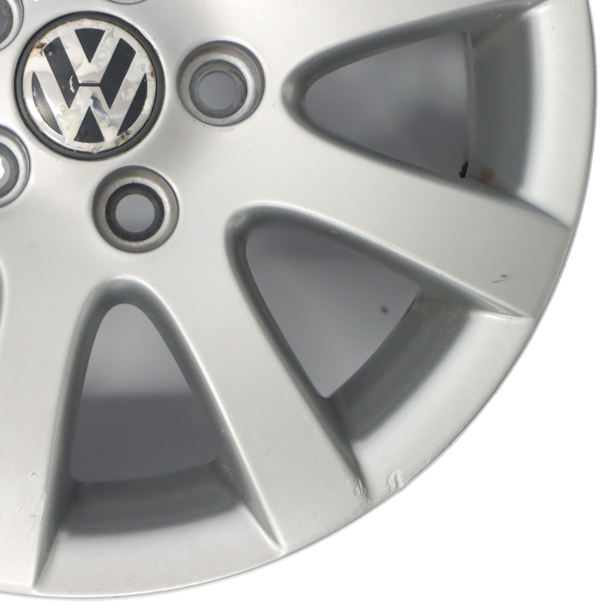 VW Volkswagen Polo 4 9N Silver Wheel Alloy Rim 14" ET:43 6J 6Q0601025Q