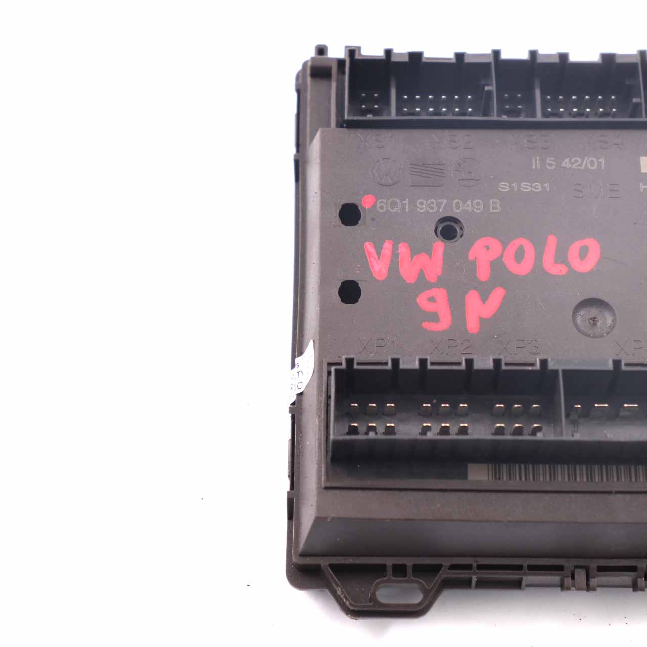 VW Polo 9N Seat Body Control Comfort Unit Module BCM Convenience Unit 6Q1937049B