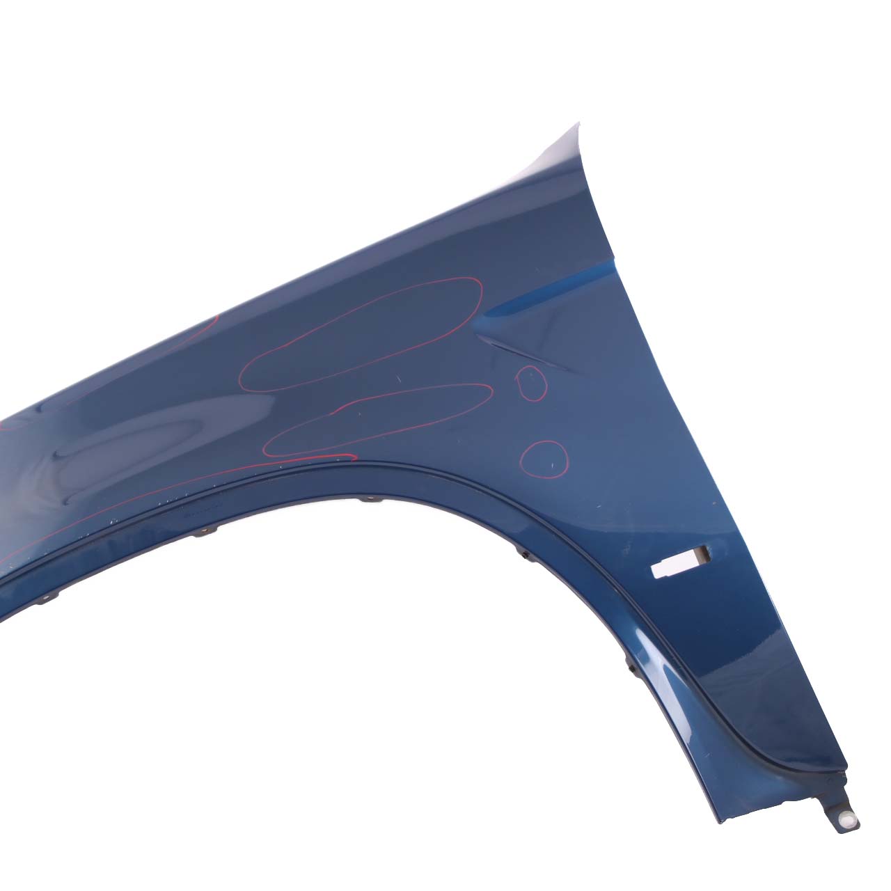 BMW X5 E53 Side Panel Wing Fender Front Left N/S Topasblau Topaz Blue 364