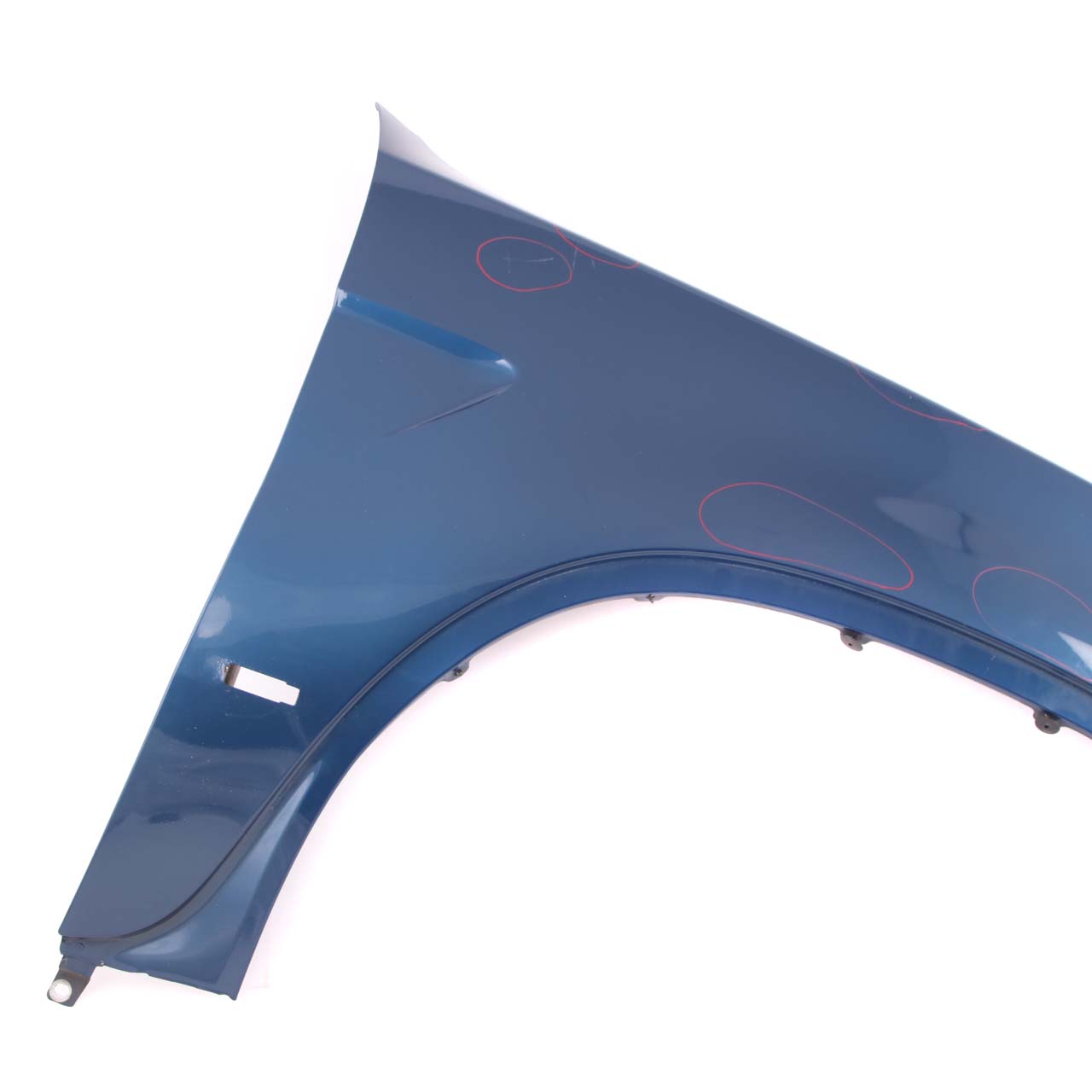 BMW X5 E53 Side Panel Wing Fender Front Right O/S Topasblau Topaz Blue - 364