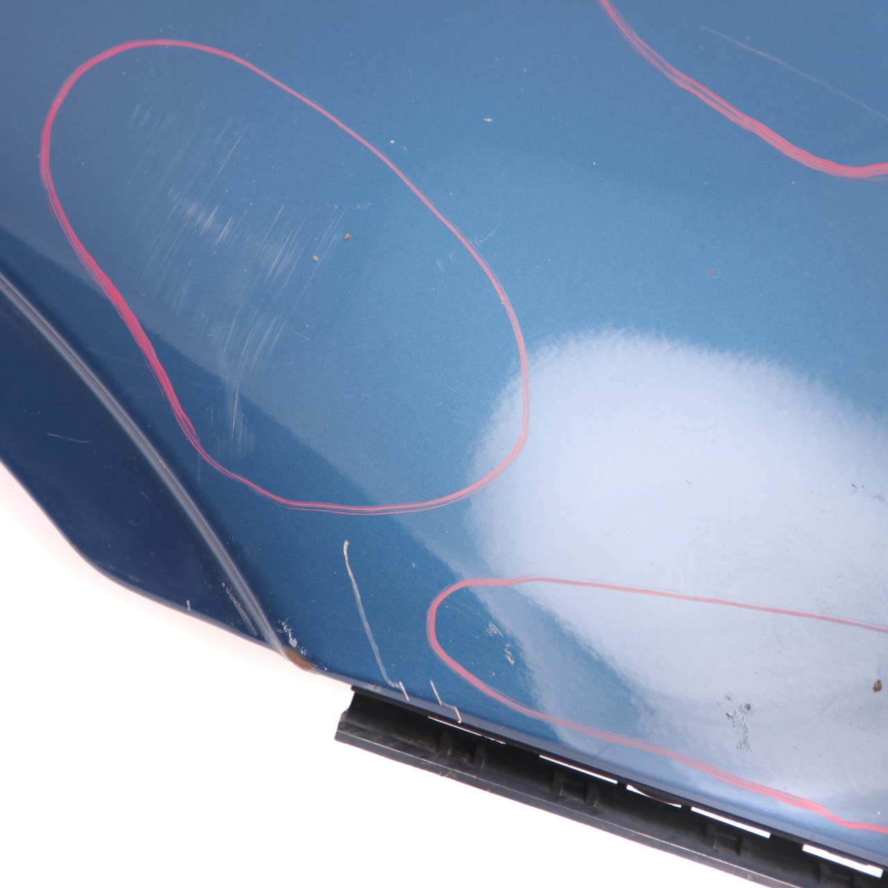 BMW X5 E53 Side Panel Wing Fender Front Right O/S Topasblau Topaz Blue - 364