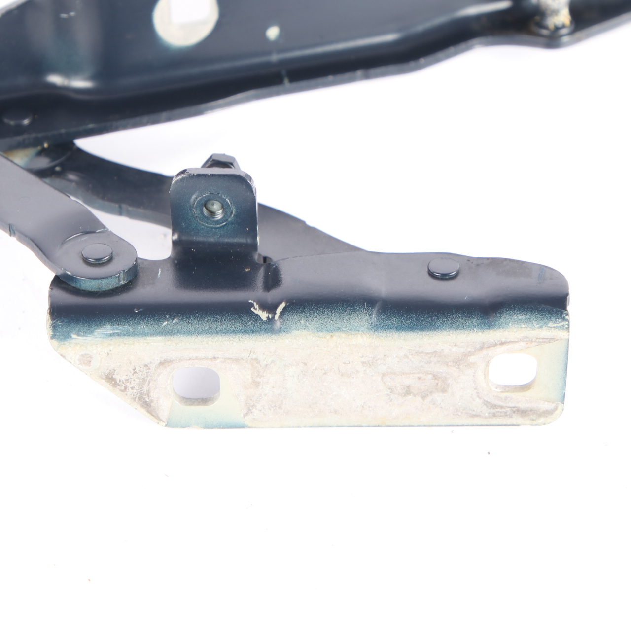 BMW E60 E61 Engine Hood Hinge Left N/S Monacoblau Monaco Blue A35 7008727