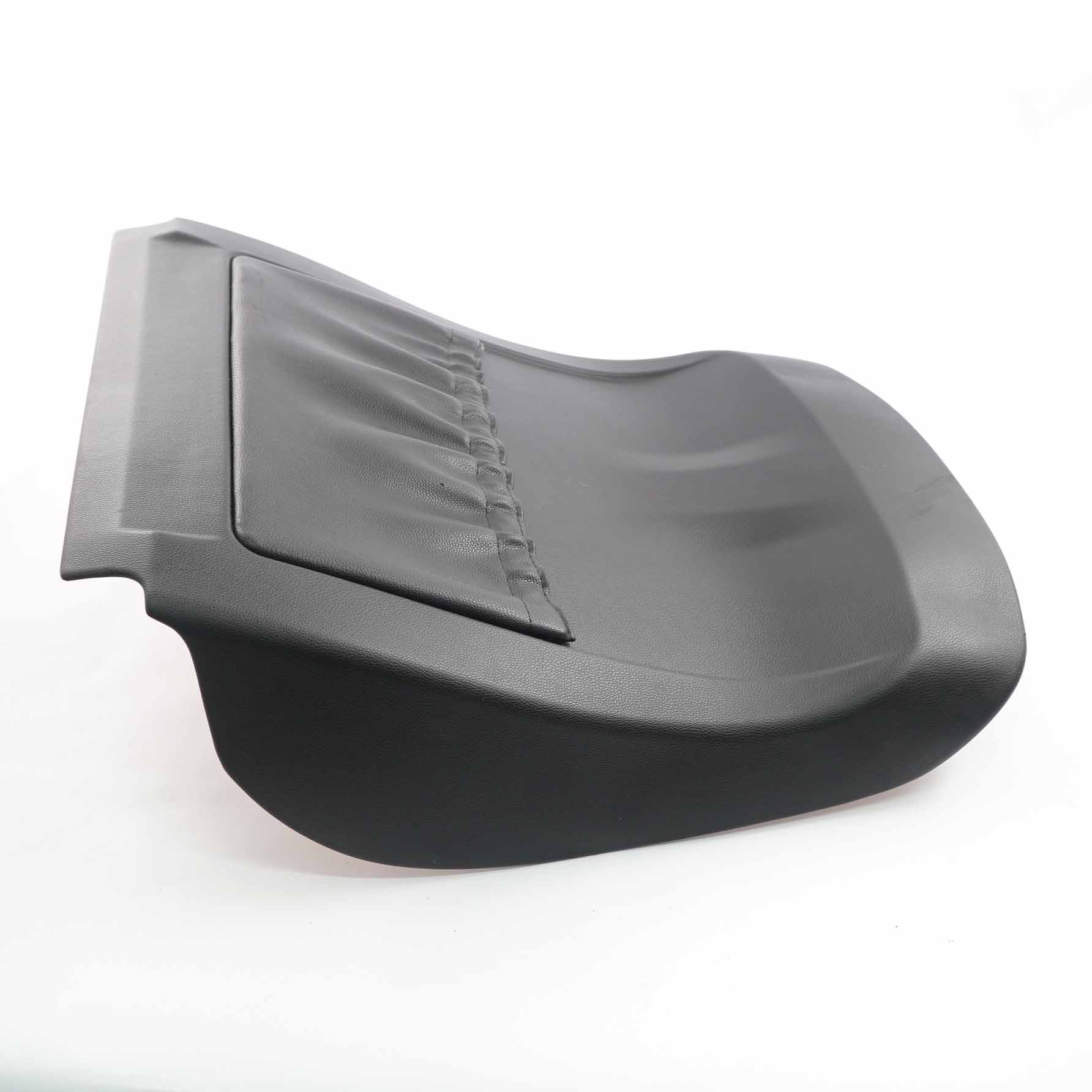 BMW E60 E61 E65 Rear Cover Panel Vinyl Front Seat Black 8240713