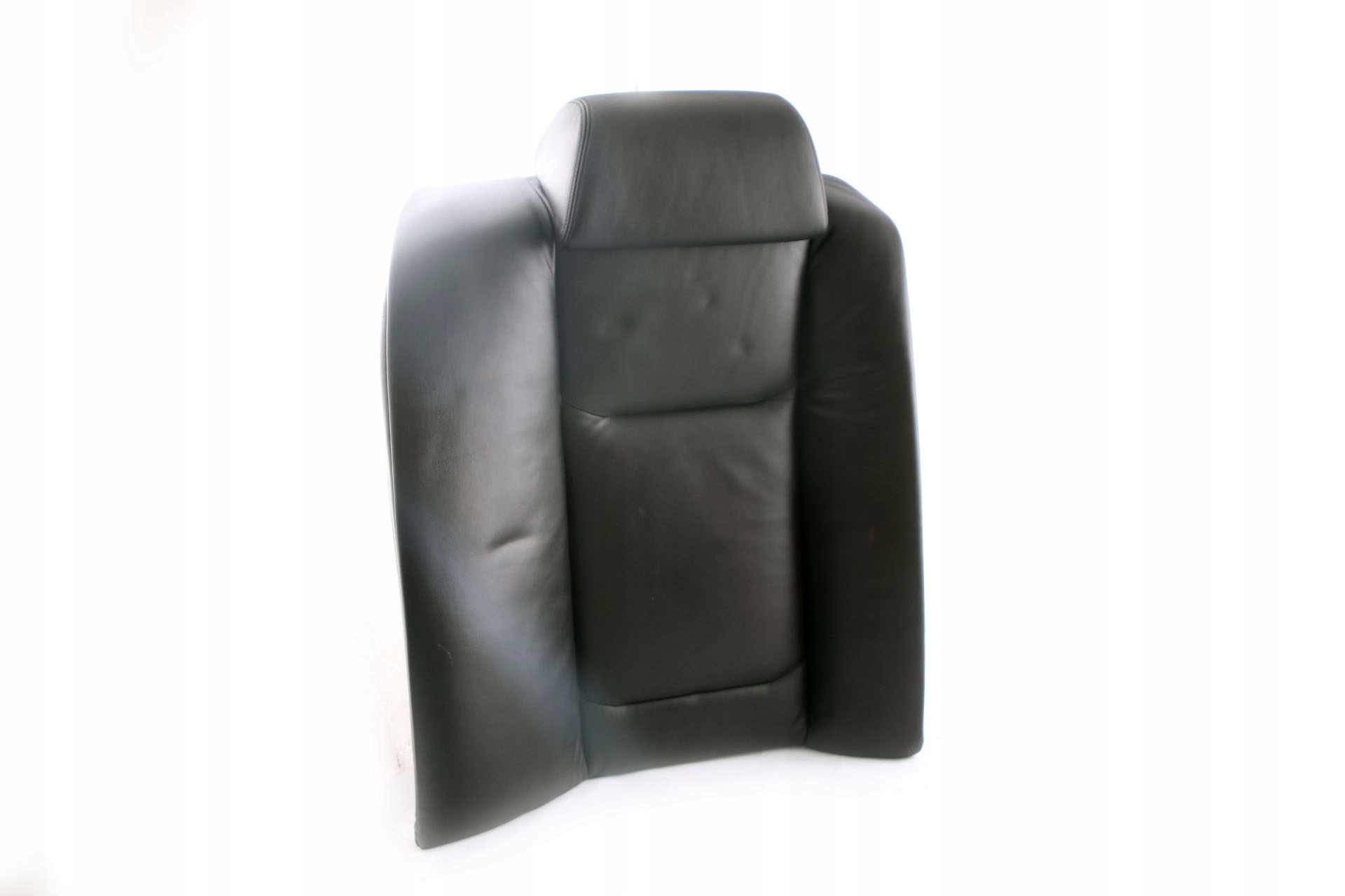 BMW 7 E65 E66 Rear Seat Right O/S Backrest Cover Leather Pearl Black