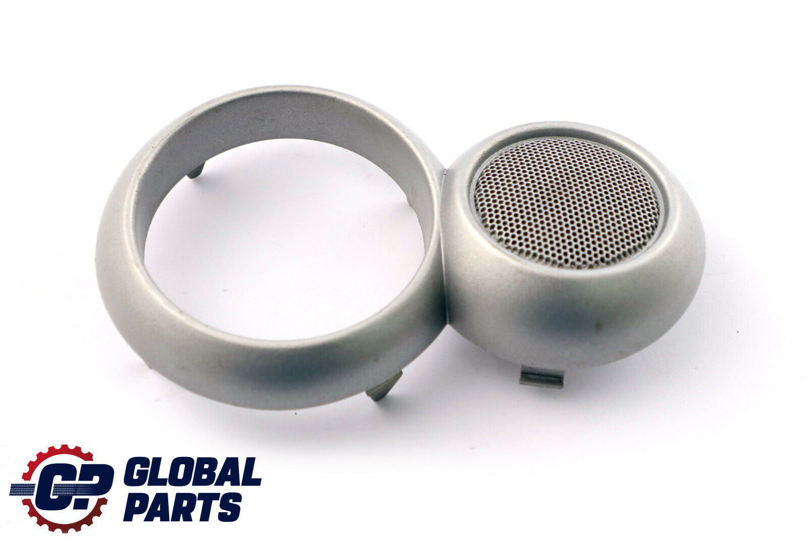 Mini Cooper One R50 R52 R53 Inside Left Door Opener Cover Speaker White Silver