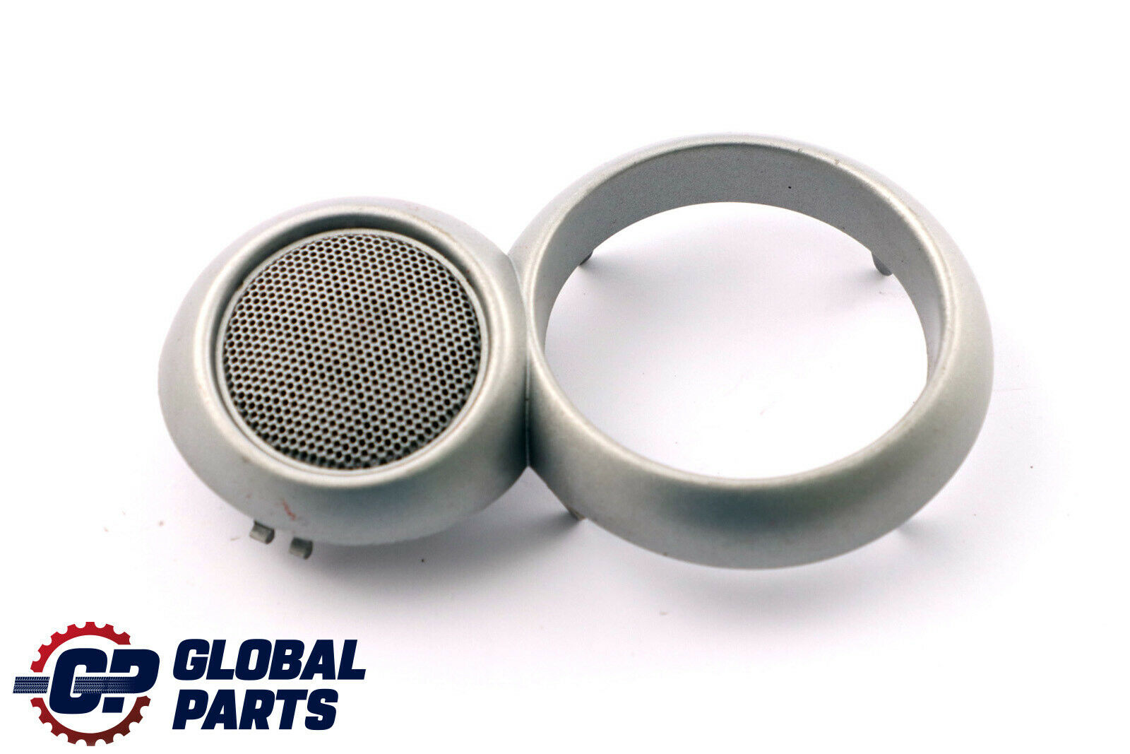 Mini Cooper One R50 R52 R53 Inside Left Door Opener Cover Speaker White Silver