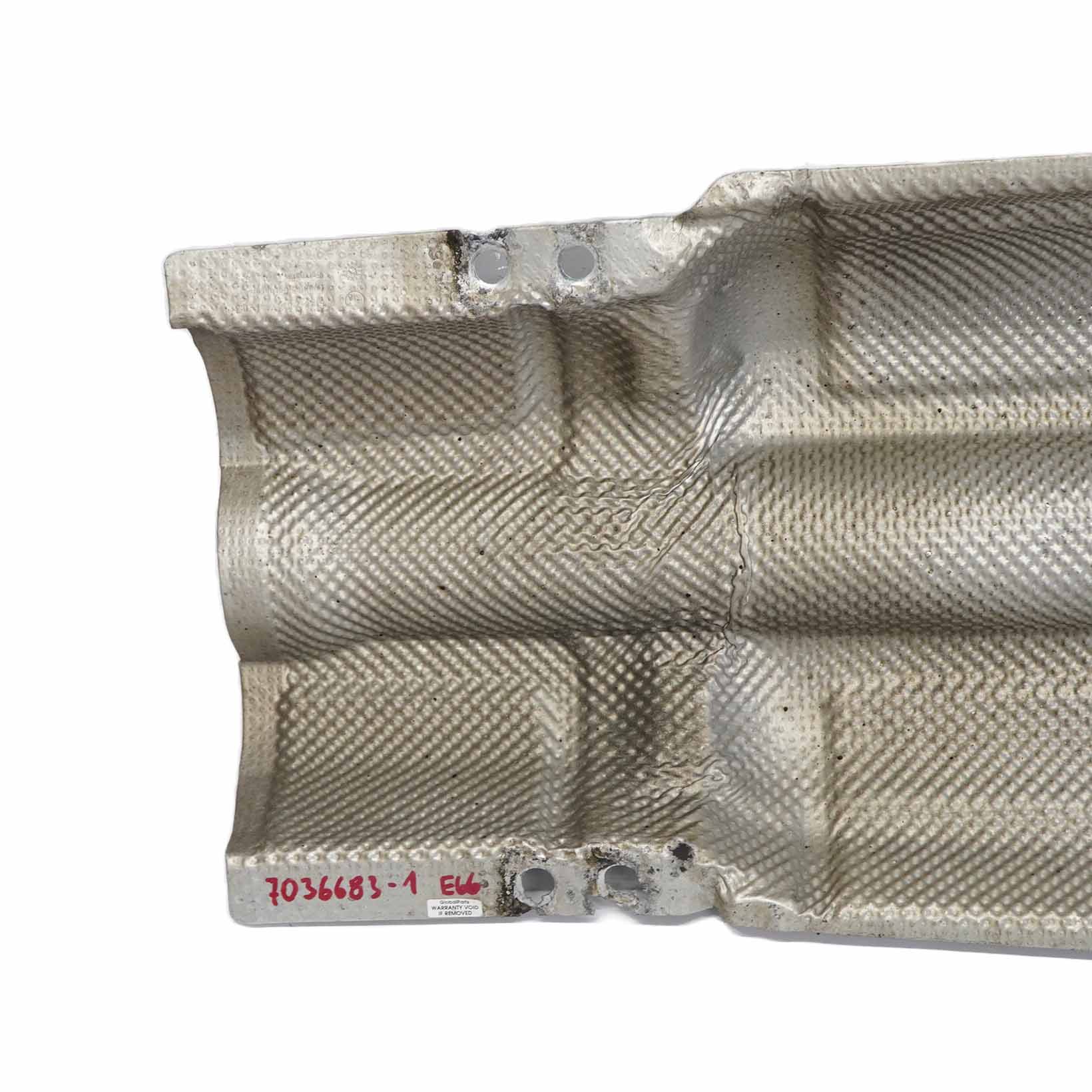 BMW E66 E67 Heat Shield Wrap Insulation Tunnel Tank Under Covering 7036683