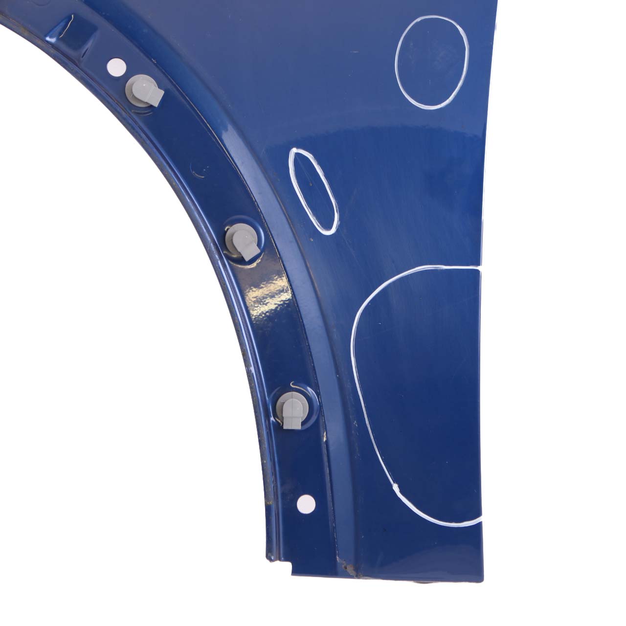 Mini R50 R52 R53 Front Left N/S Side Panel Fender Wing Indi Blue - 862