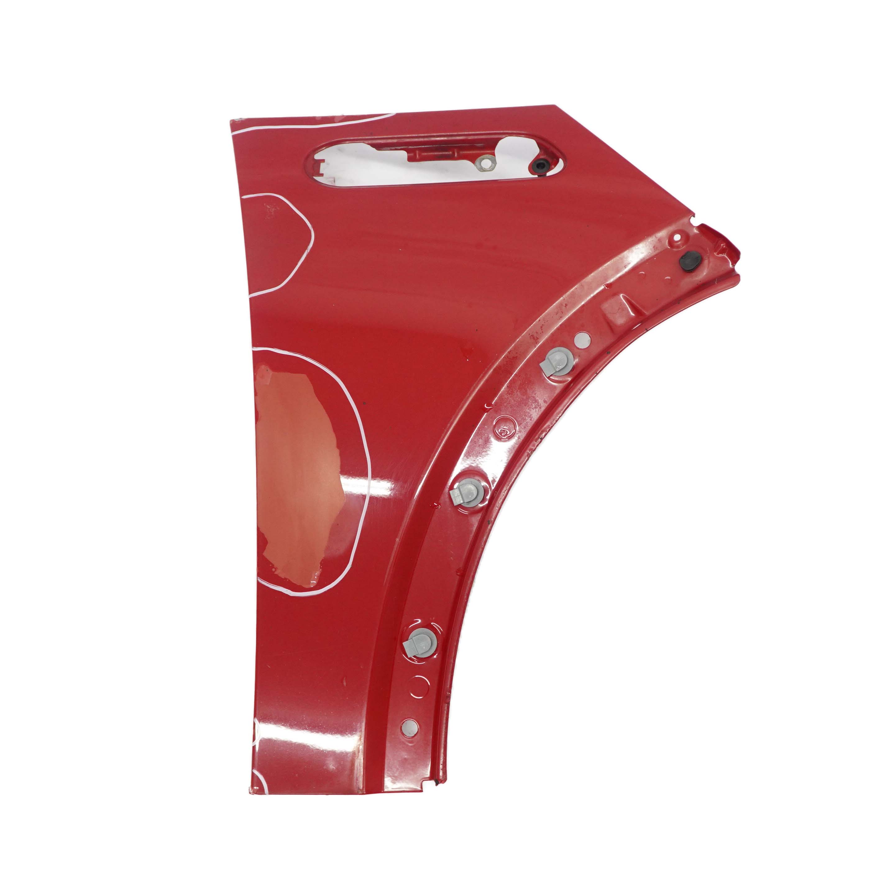 Mini Cooper R50 R52 R53 Front Right O/S Side Panel Fender Wing Chili Red - 851