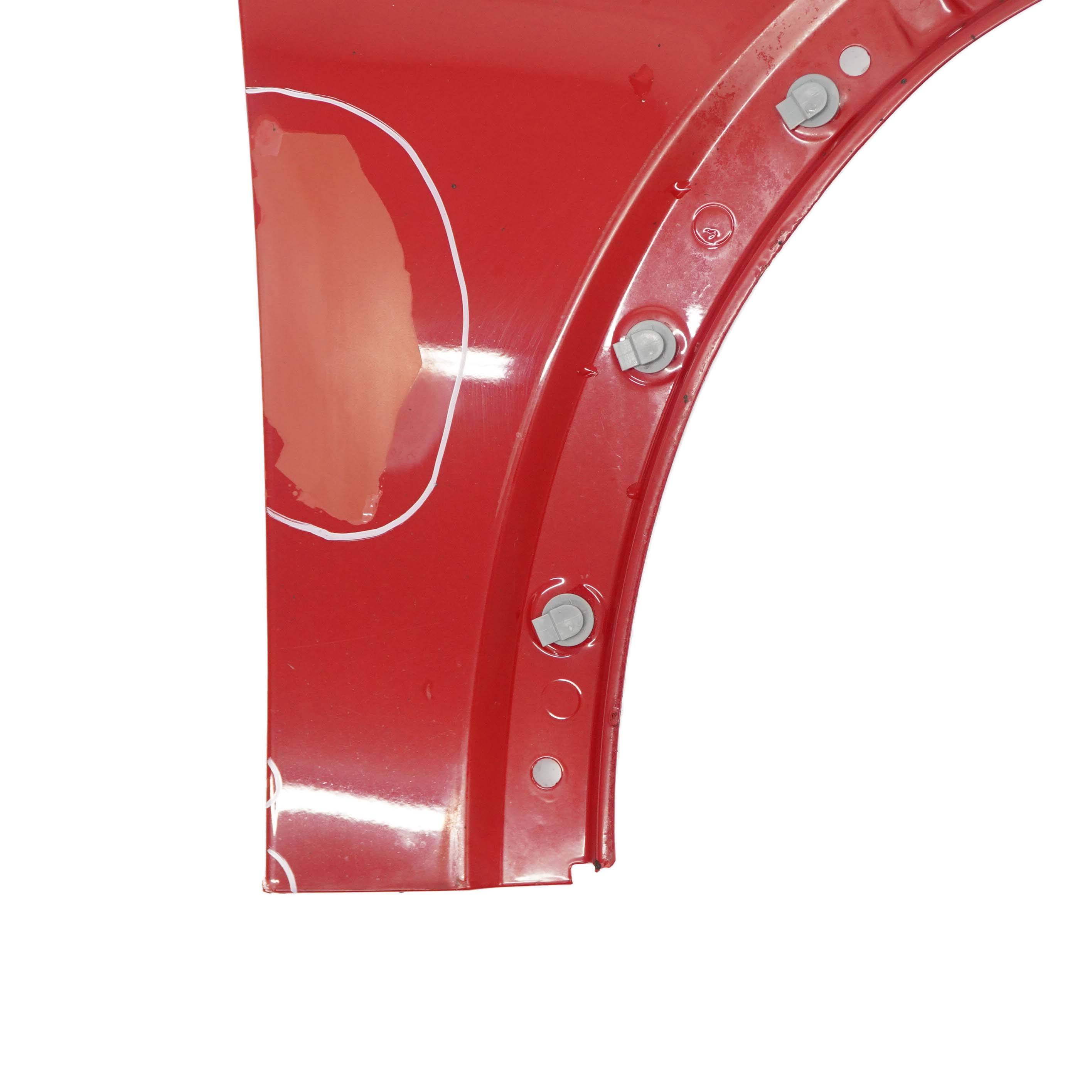 Mini Cooper R50 R52 R53 Front Right O/S Side Panel Fender Wing Chili Red - 851