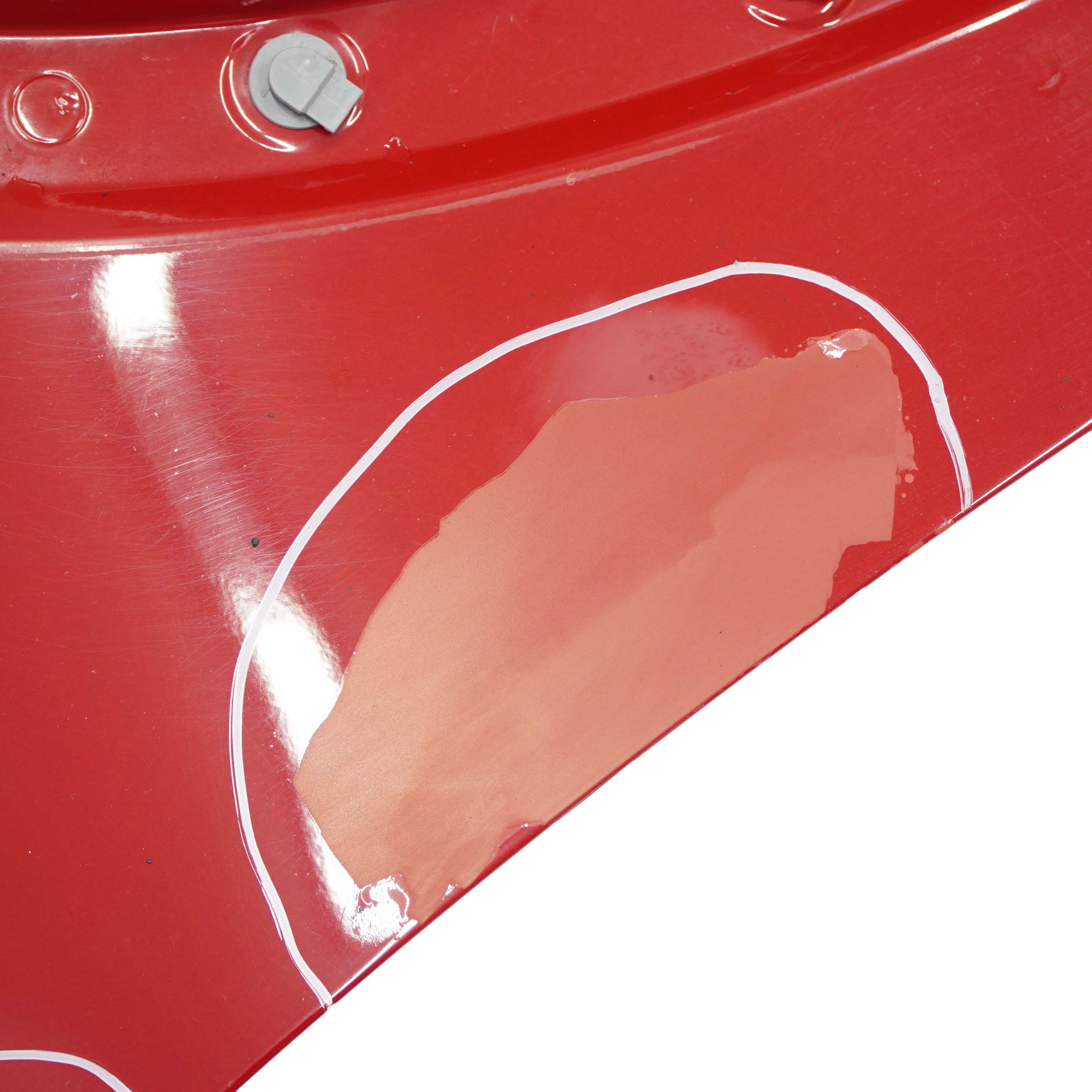 Mini Cooper R50 R52 R53 Front Right O/S Side Panel Fender Wing Chili Red - 851