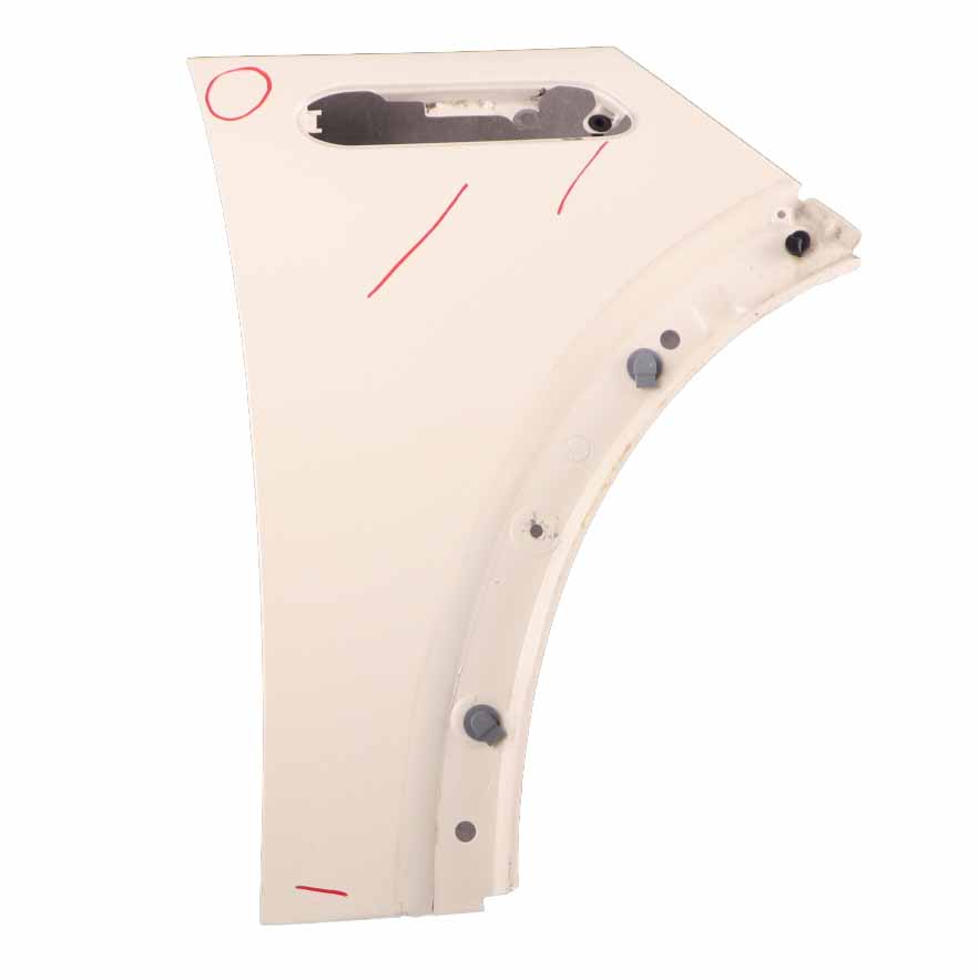 Mini R50 R53 Side Panel Front Right O/S Side Fender Wing Pepper White - 850