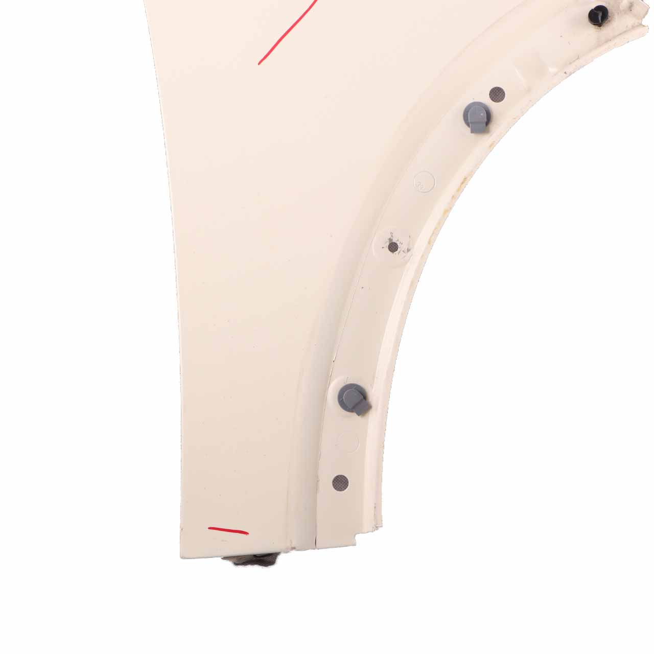 Mini R50 R53 Side Panel Front Right O/S Side Fender Wing Pepper White - 850