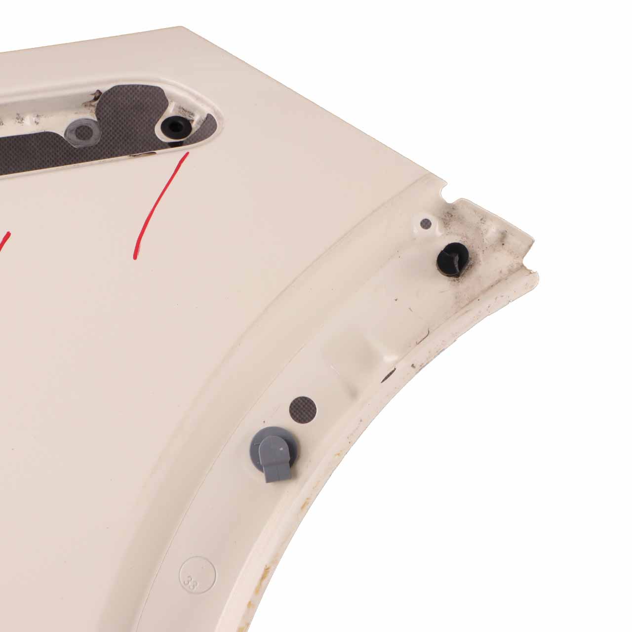 Mini R50 R53 Side Panel Front Right O/S Side Fender Wing Pepper White - 850