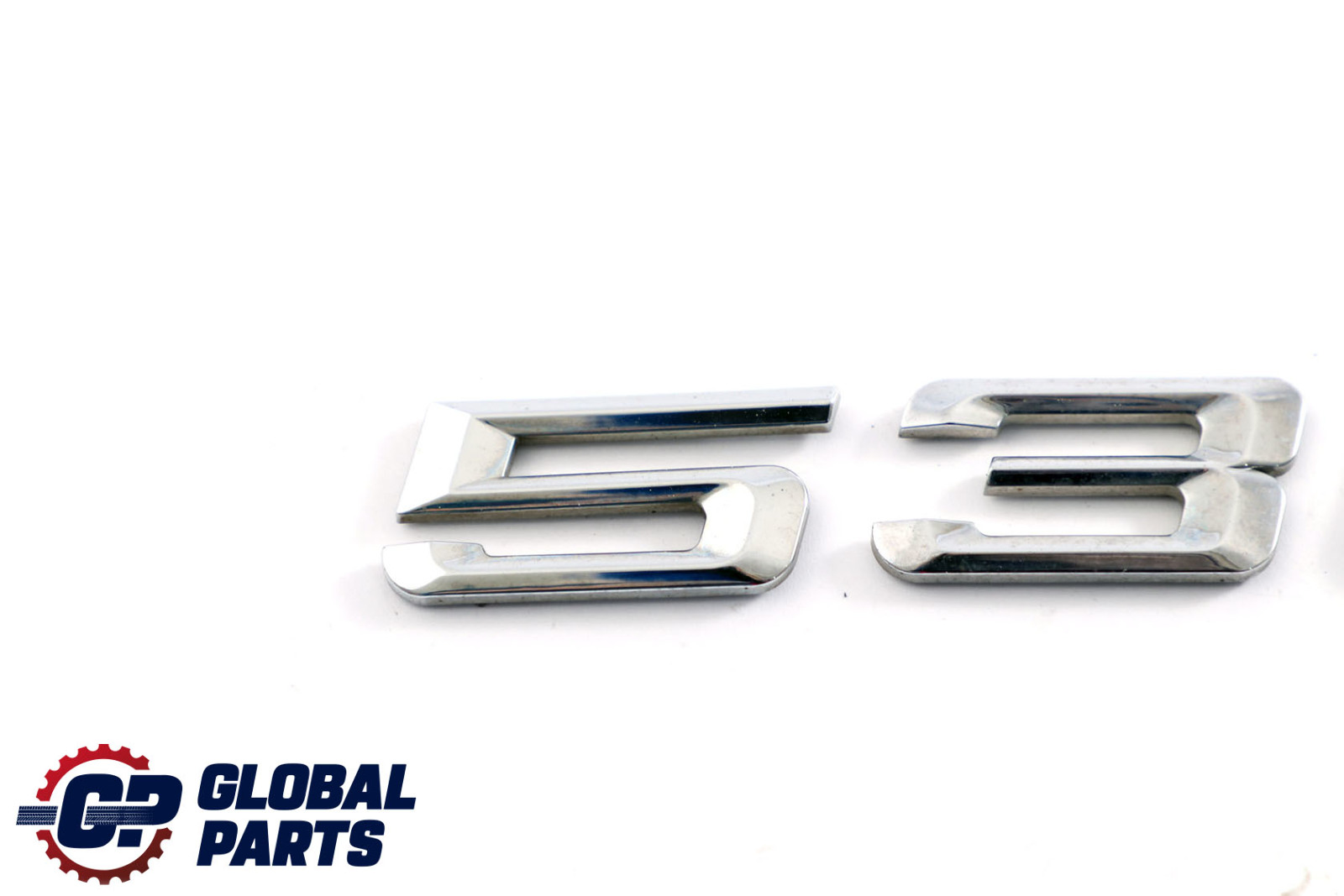 BMW 5 Series E60 Rear Adhered 530d Boot Trunk Lid Emblem Lettering