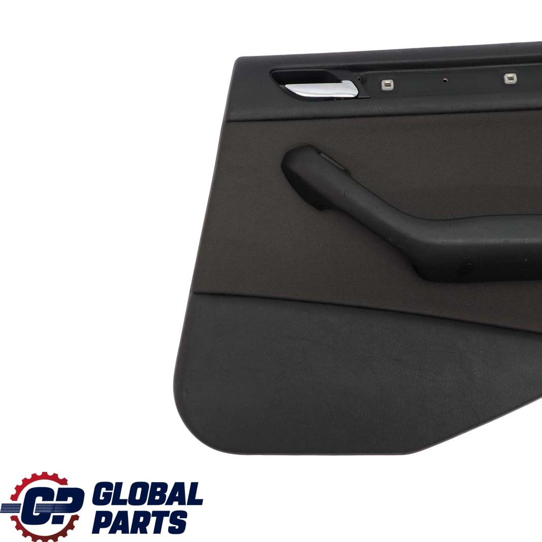 BMW 3 E46 Saloon Touring Rear Right O/S Trim Panel Door Card Cloth Anthracite