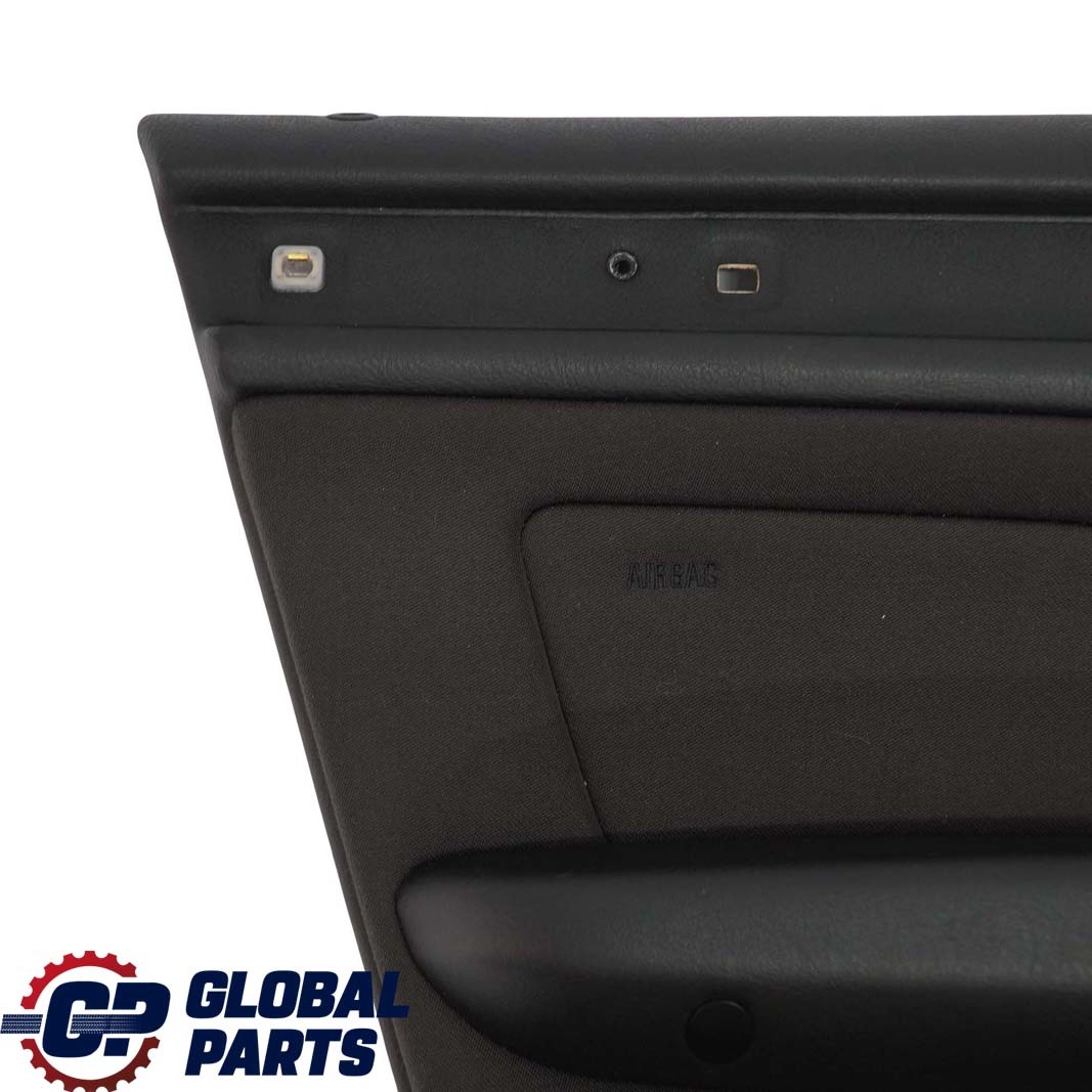 BMW 3 E46 Saloon Touring Front Left N/S Trim Panel Door Card Cloth Anthracite