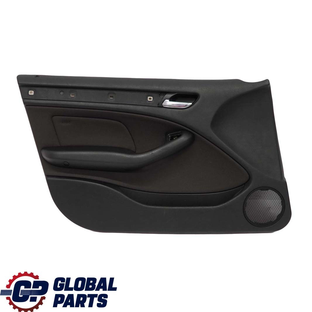 BMW 3 E46 Saloon Touring Front Left N/S Trim Panel Door Card Cloth Anthracite