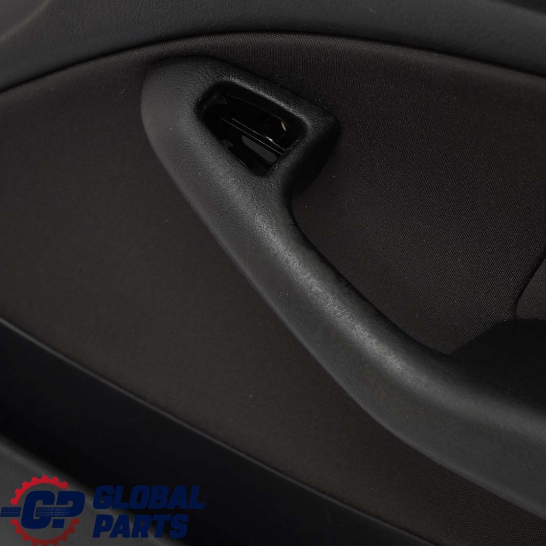 BMW 3 E46 Saloon Touring Front Right O/S Trim Panel Door Card Cloth Anthracite