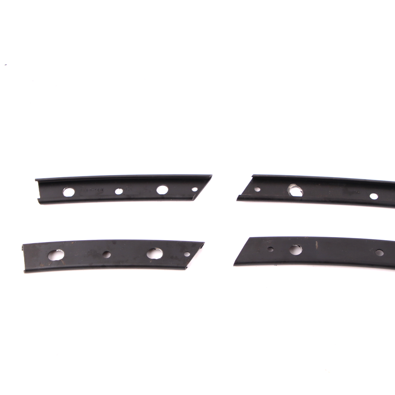 BMW Z4 E85 Folding Soft Top Roof Left Right Railing Strip Trim Covers Set