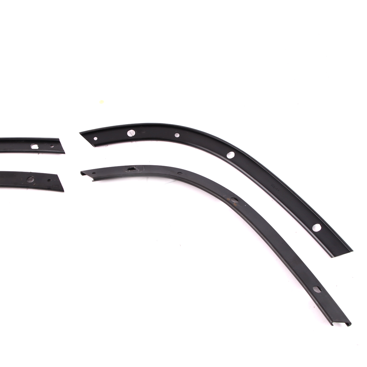 BMW Z4 E85 Folding Soft Top Roof Left Right Railing Strip Trim Covers Set