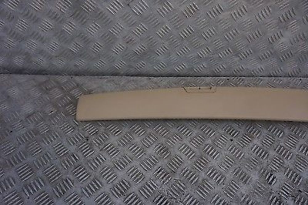 BMW 7 Series E65 E66 Decor Strip Trim Cover For Rear Window Shelf Beige 7044725