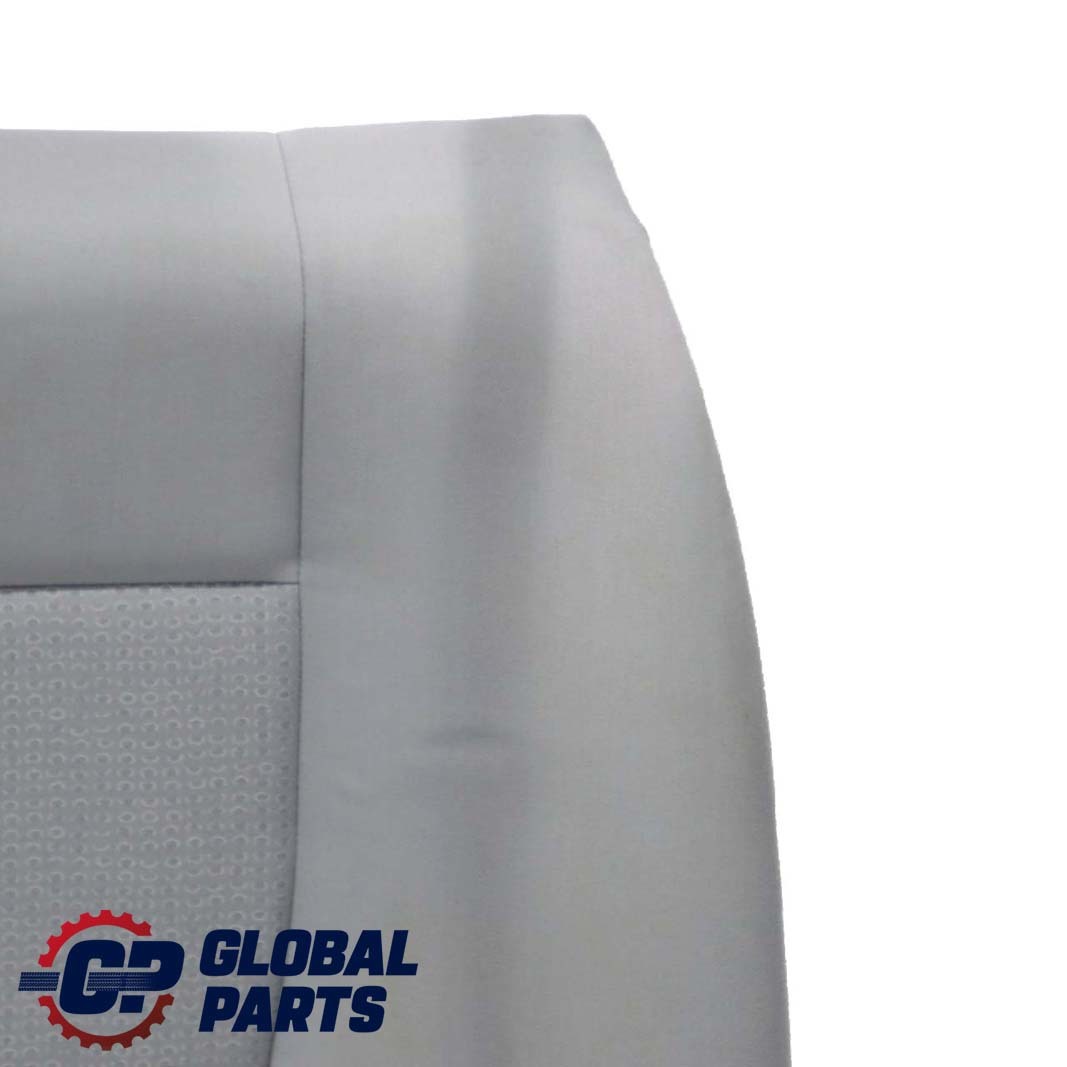 BMW 3 E46 Saloon Rear Seat Backrest Cover Cloth Jacquard Grey