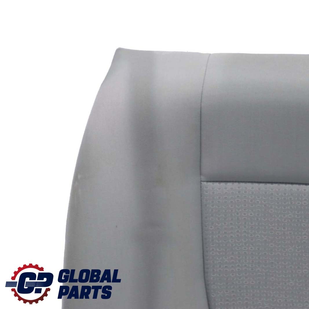 BMW 3 E46 Saloon Rear Seat Backrest Cover Cloth Jacquard Grey