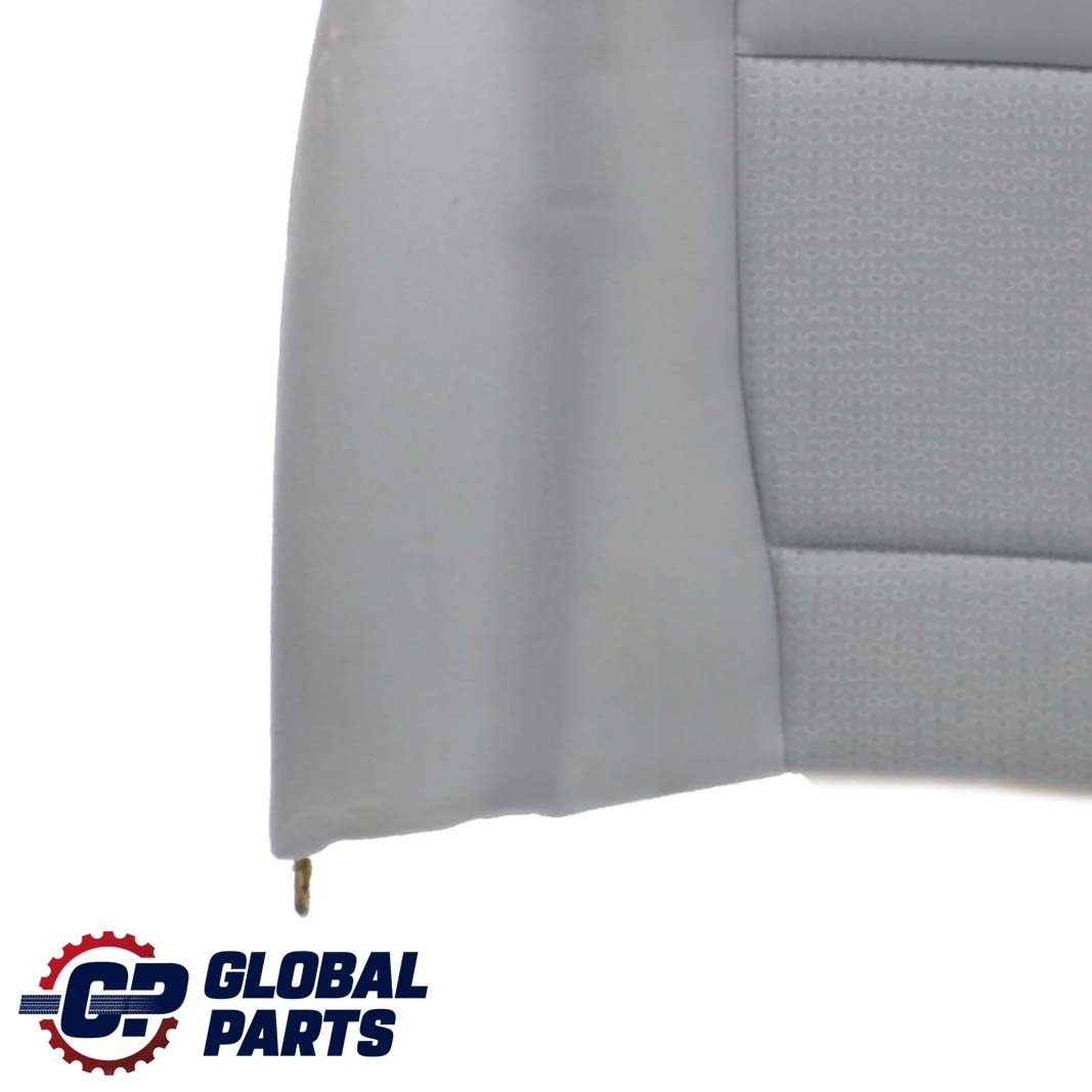 BMW 3 E46 Saloon Rear Seat Backrest Cover Cloth Jacquard Grey