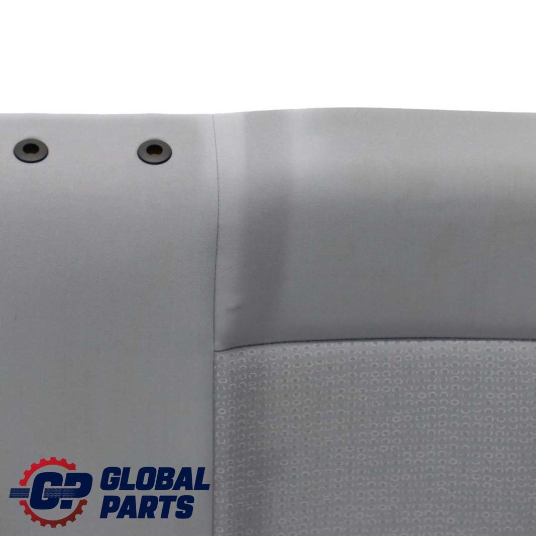 BMW 3 E46 Saloon Rear Seat Backrest Cover Cloth Jacquard Grey