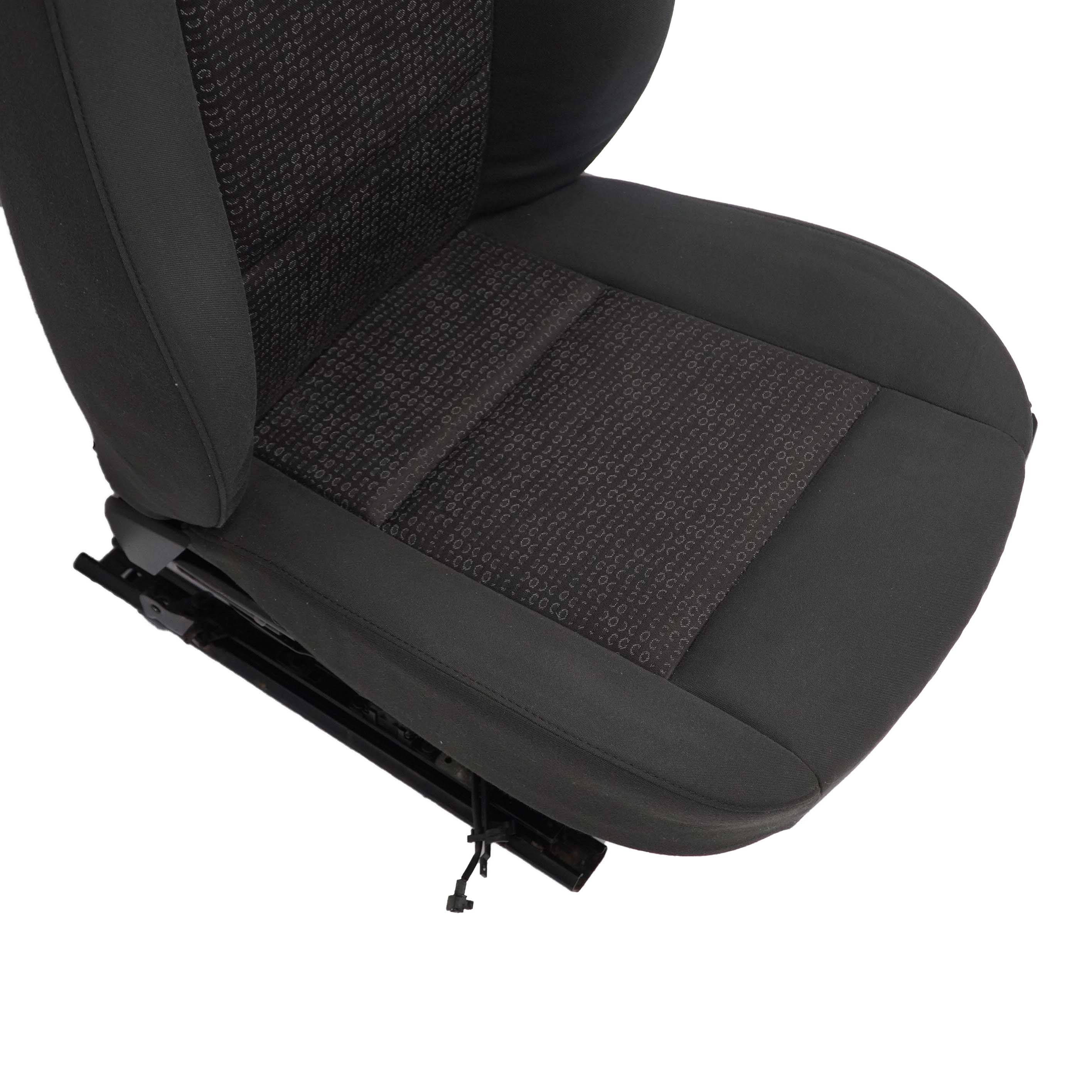 BMW E46 Saloon Touring  Fabric Cloth Jacquard / Anthracite Front Left N/S Seat