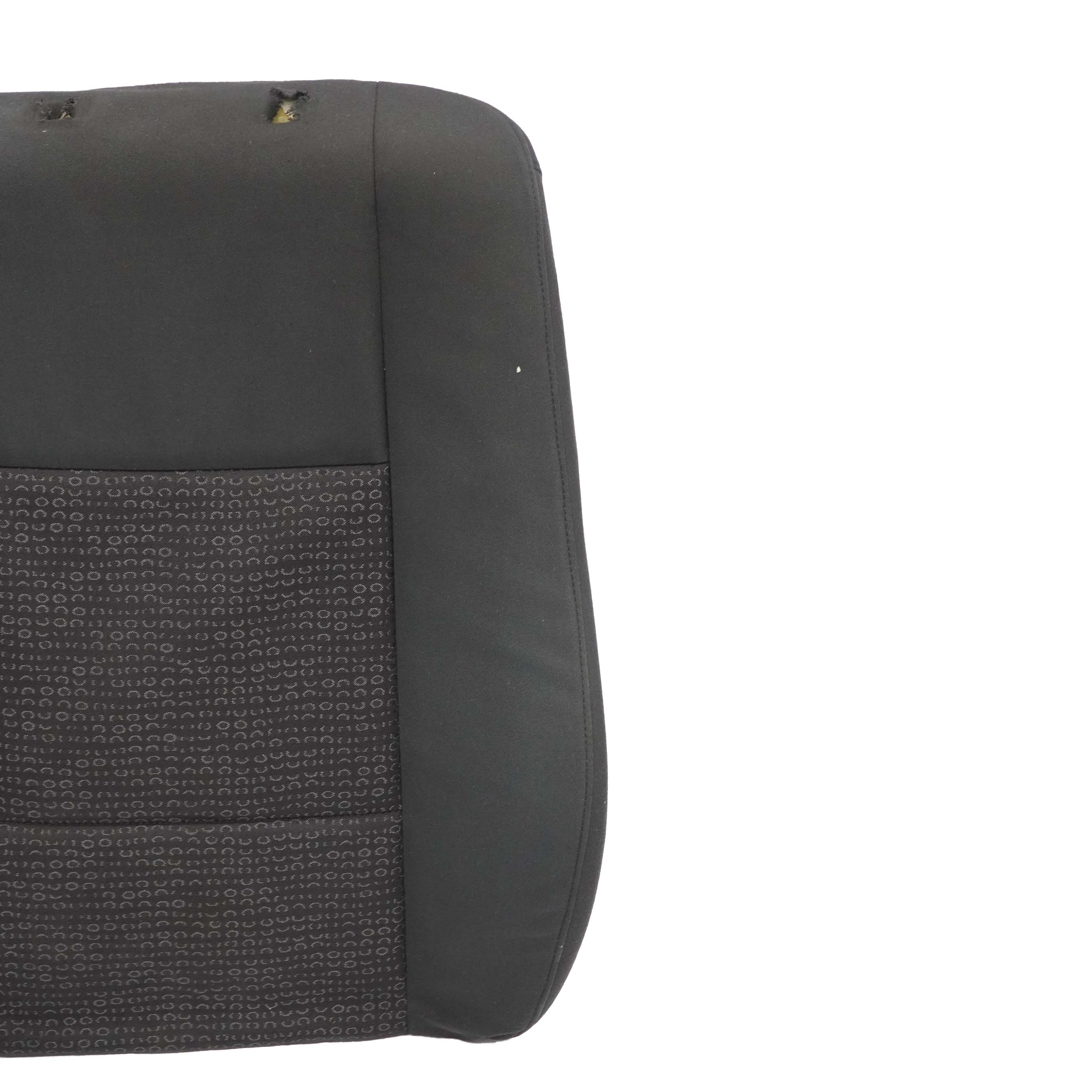 BMW 3 E46 Saloon Touring Front Seat Left Right Backrest Cover Cloth Anthracite