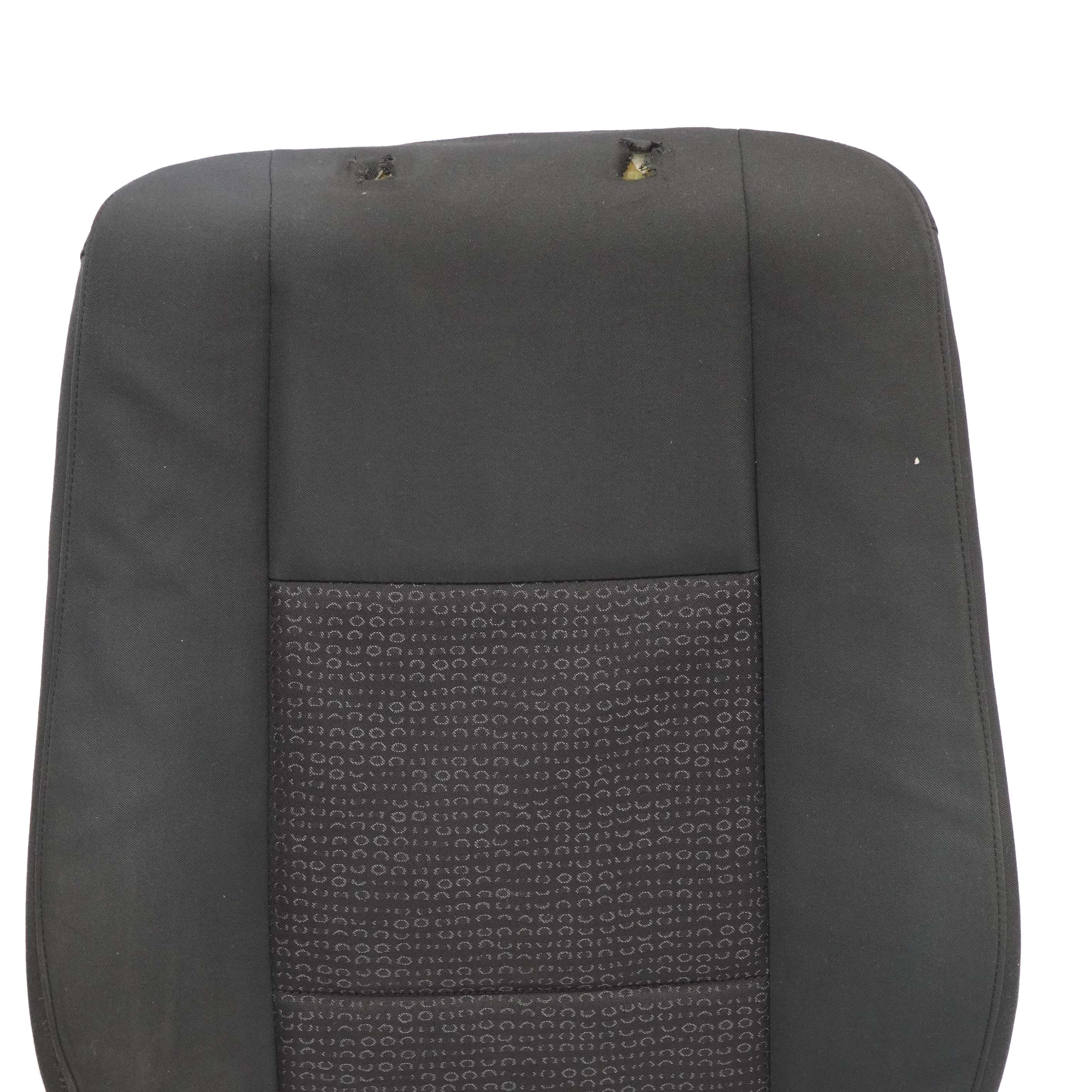 BMW 3 E46 Saloon Touring Front Seat Left Right Backrest Cover Cloth Anthracite