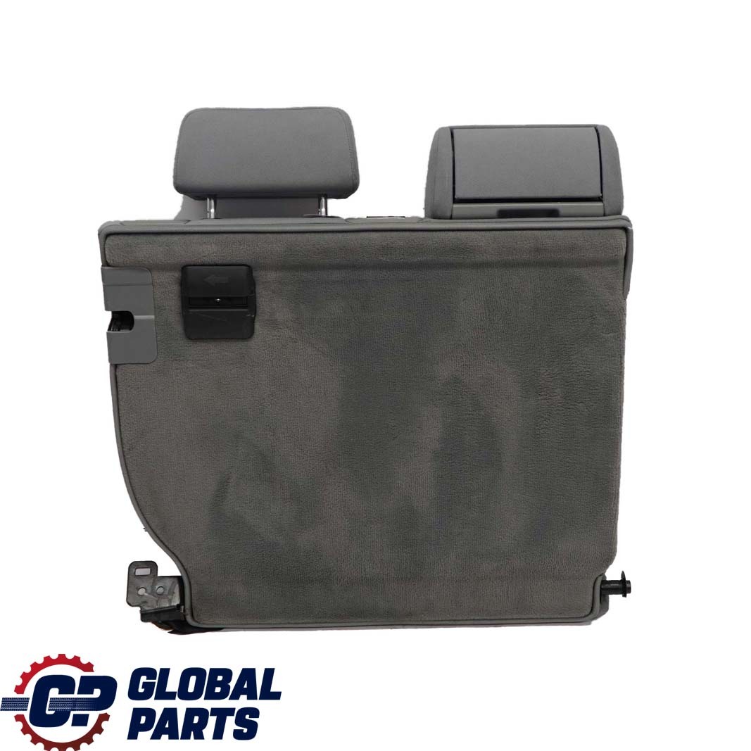 BMW 3 E46 Touring Rear Seat Left N/S Backrest Cover Cloth Jacquard Grey