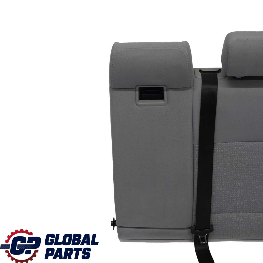 BMW 3 E46 Touring Rear Seat Left N/S Backrest Cover Cloth Jacquard Grey