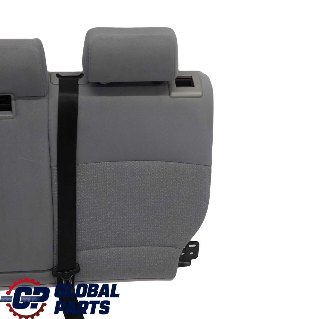 BMW 3 E46 Touring Rear Seat Left N/S Backrest Cover Cloth Jacquard Grey