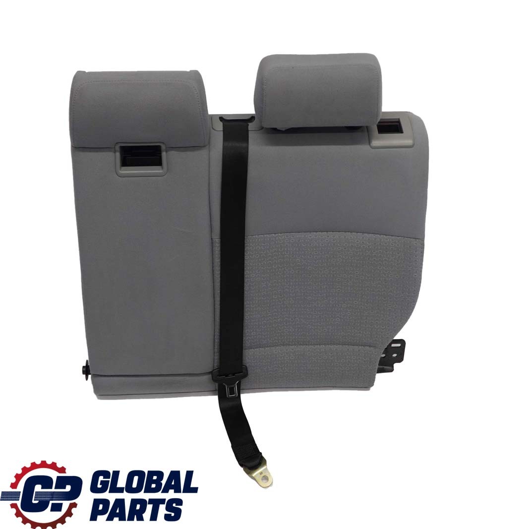 BMW 3 E46 Touring Rear Seat Left N/S Backrest Cover Cloth Jacquard Grey