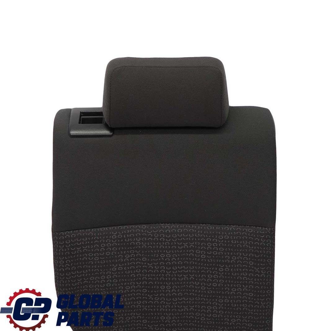 BMW E46 Touring Rear Seat Right O/S Backrest Cover Cloth Jacquard Anthracite