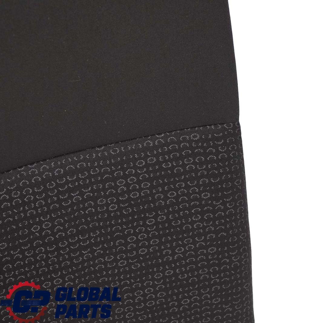 BMW E46 Touring Rear Seat Right O/S Backrest Cover Cloth Jacquard Anthracite