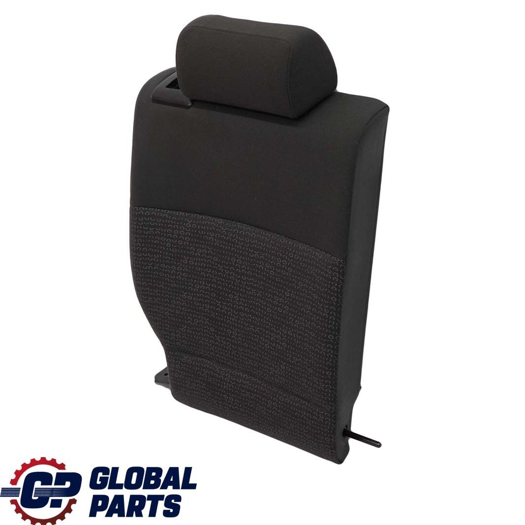 BMW E46 Touring Rear Seat Right O/S Backrest Cover Cloth Jacquard Anthracite