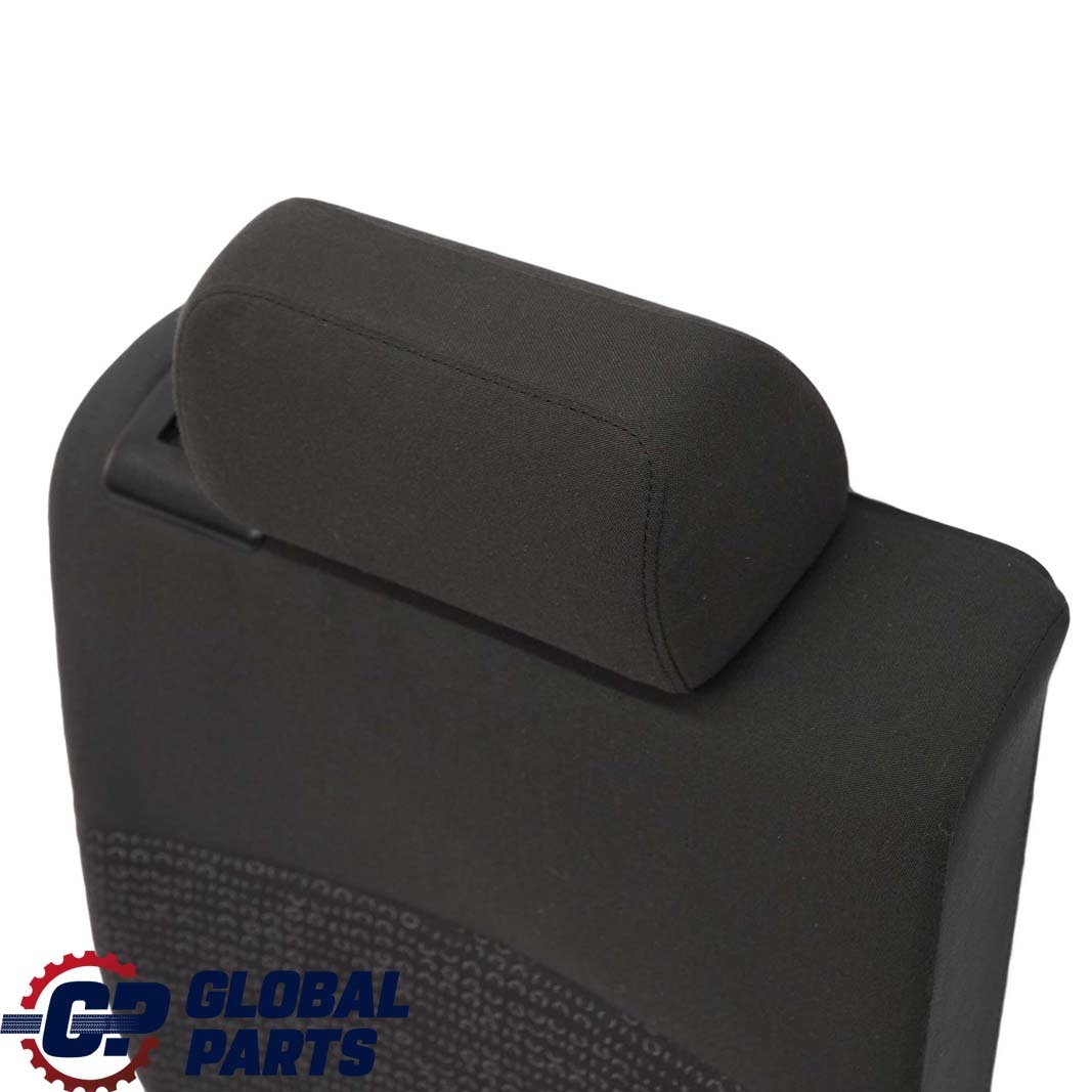 BMW E46 Touring Rear Seat Right O/S Backrest Cover Cloth Jacquard Anthracite