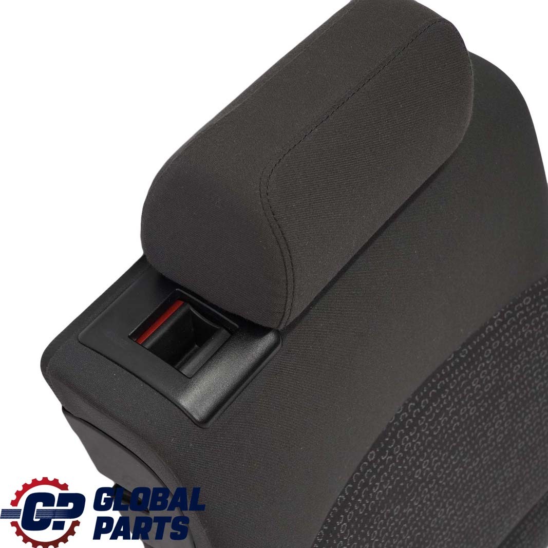 BMW E46 Touring Rear Seat Right O/S Backrest Cover Cloth Jacquard Anthracite