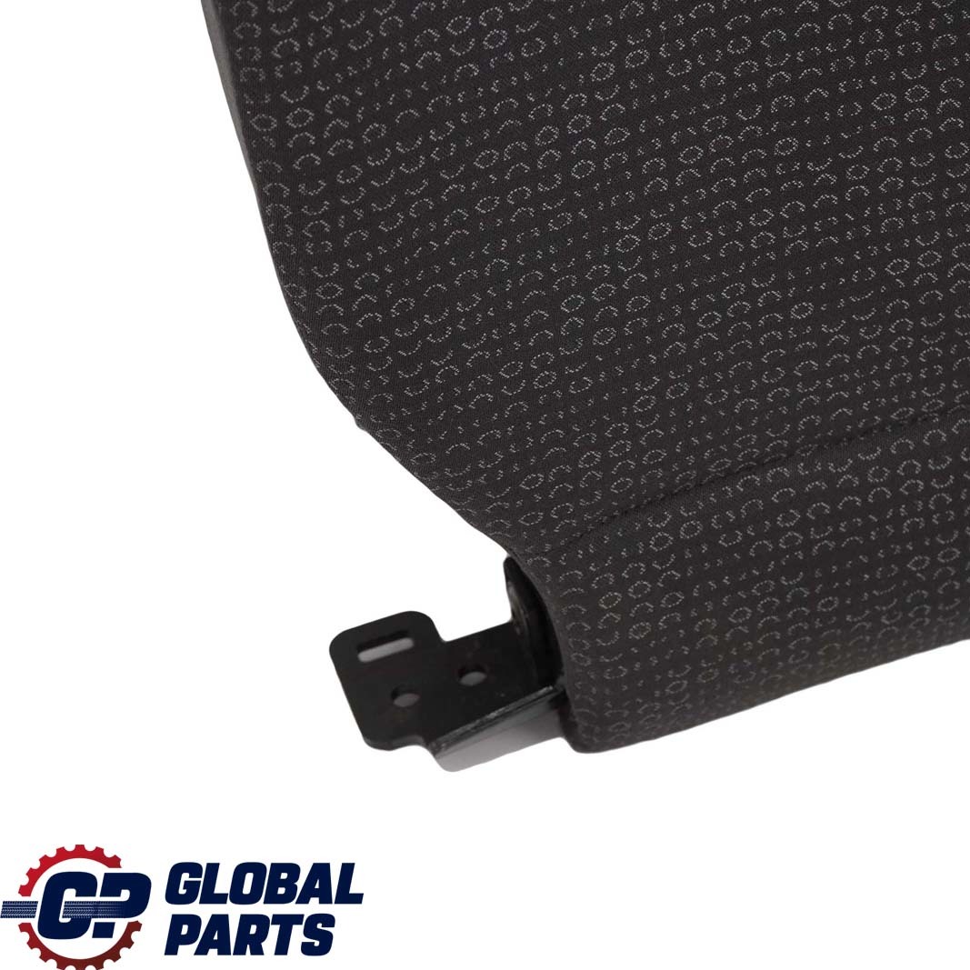 BMW E46 Touring Rear Seat Right O/S Backrest Cover Cloth Jacquard Anthracite