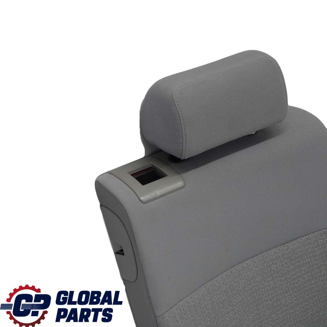 BMW 3 E46 Touring Rear Seat Right O/S Backrest Cover Cloth Jacquard Grey