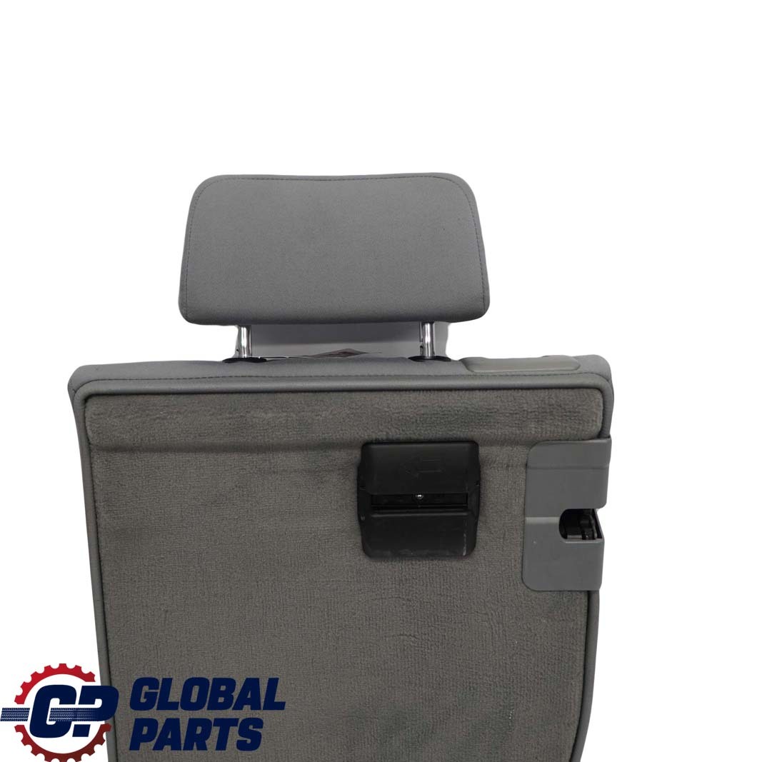 BMW 3 E46 Touring Rear Seat Right O/S Backrest Cover Cloth Jacquard Grey