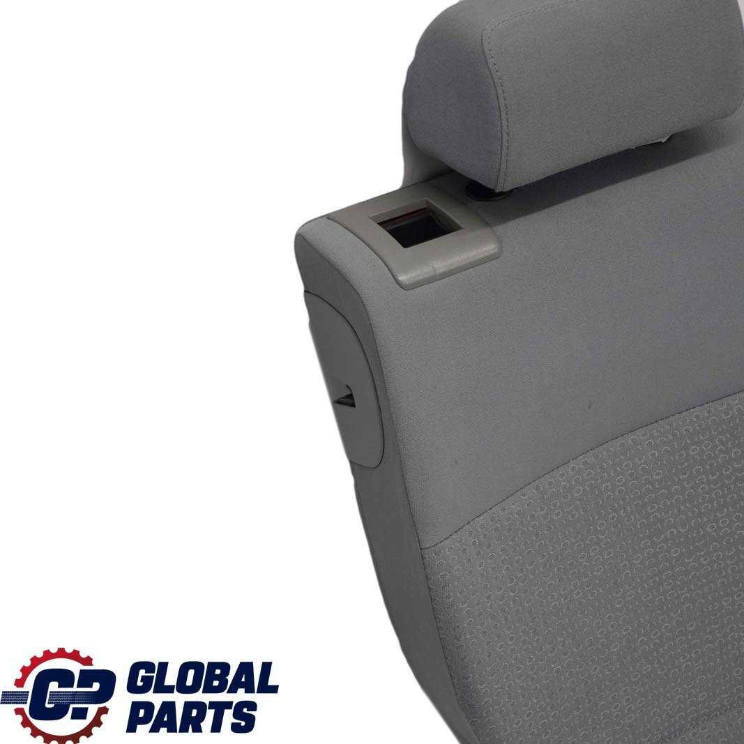 BMW 3 E46 Touring Rear Seat Right O/S Backrest Cover Cloth Jacquard Grey